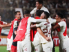 Universitario salvó un empate ante Goias (2-2) apelando a la «garra crema» en la Sudamericana
