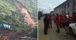 Cinco personas desaparecidas, tras enorme deslizamiento de lodo que sepultó colegio en Huaral