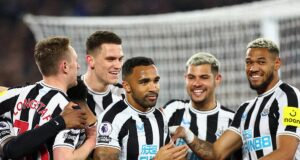 Newcastle goleó al West Ham 5-1 y sueña con ir a la Champions League