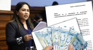 ¡El Colmo! Congresista Heidy Juárez recortaba el sueldo a su trabajador para pagarle a su primo