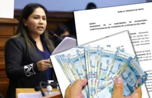 ¡El Colmo! Congresista Heidy Juárez recortaba el sueldo a su trabajador para pagarle a su primo