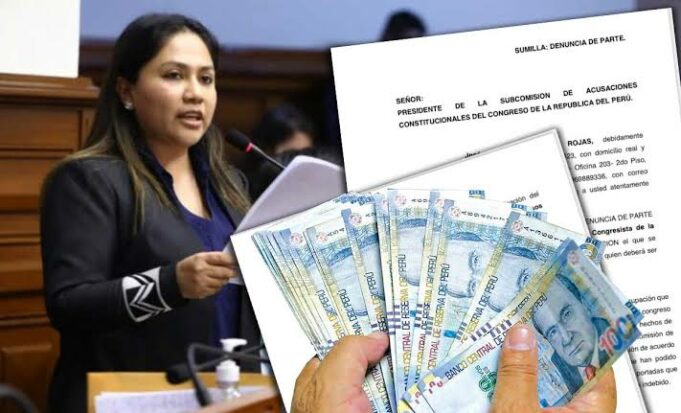 ¡El Colmo! Congresista Heidy Juárez recortaba el sueldo a su trabajador para pagarle a su primo