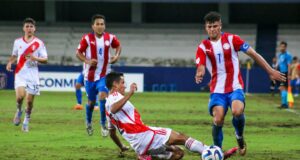 Perú fue goleado por Paraguay 4-0 en el Sudamericano Sub 17 de Ecuador
