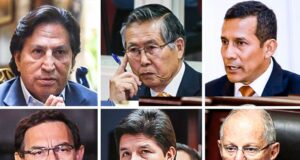 Los seis ex presidentes investigados por diversos delitos de corrupción en el Perú