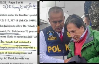 Alejandro Toledo: informe médico en EE.UU. no menciona diagnóstico de cáncer de expresidente