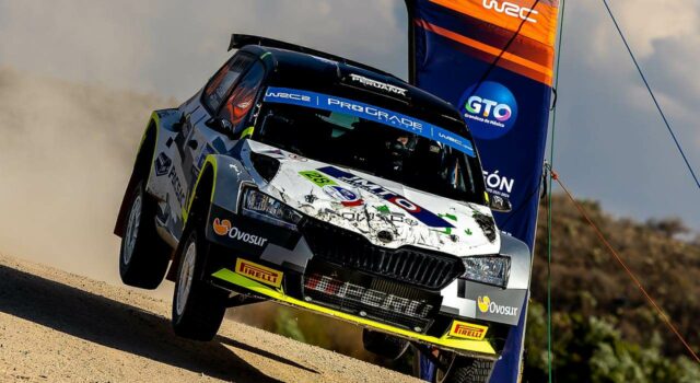 Piloto Eduardo Castro listo para el Rally Mundial de Portugal