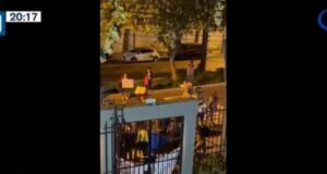 Miembros de La Resistencia atacan sede de IDL Reporteros en San Isidro