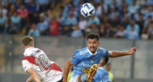 Cristal logró empate con River Plate 1-1 y aún mantiene chance de clasificar a octavos de final