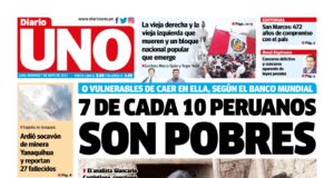 Portada domingo 7 de mayo de 2023