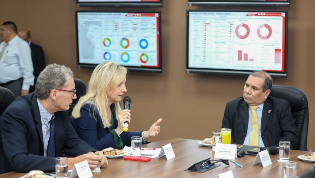 Gerenta de Banco Mundial felicita a Poder Judicial por implementar plataforma de Expediente Judicial Electrónico