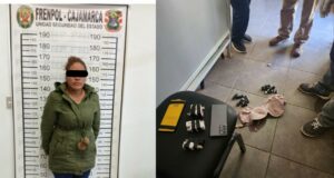 Cajamarca: trabajadora del Inpe pretendía ingresar celulares camuflados en su brasier(VIDEO)