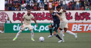UTC empató con Cristal 1-1 en final polémico en Cajamarca