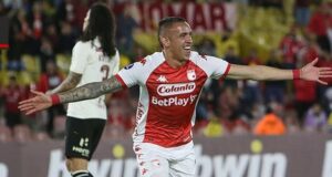 La “U” dejó puntos claves en Bogotá al caer 2-0 ante Independiente Santa Fe