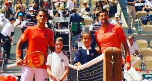 Juan Pablo Varillas se va con la frente en alto del Roland Garros al perder con Novak Djokovic