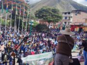 Piura:Miles de pobladores de Huancabamba rechazan el proyecto minero Río Blanco