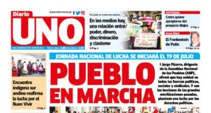 Portada domingo 25 de junio de 2023