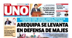 Portada martes 27 de junio de 2023