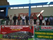 San Miguel:Rondas campesinas ratifican rechazo total a gobierno de Din Boluarte y participan en III Toma de Lima