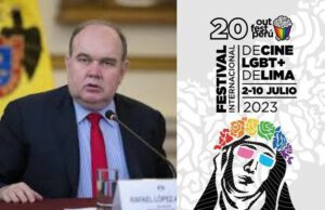Rafael López Aliaga pide que retiren la imagen de Santa de Lima en afiche LGTBI: «No falten el respeto»