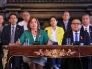 Dina Boluarte: insta al diálogo con motivo de la marcha «Tercera Toma de Lima» que se realizará mañana