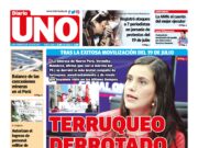 Portada sábado 22 de julio de 2023