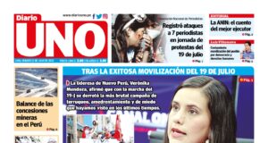 Portada sábado 22 de julio de 2023