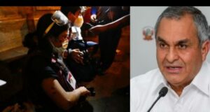 Ministro del Interior declara por fotoperiodista herida dice PNP ya no usa perdigones y espera denuncias correspondientes
