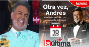 Andrés Hurtado: “Voy a desgraciar a gente cada vez que escriba” (VIDEO)