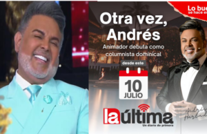 Andrés Hurtado: “Voy a desgraciar a gente cada vez que escriba” (VIDEO)