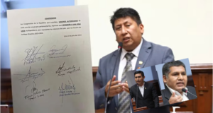 Alex Flores, Jaime Quito y Alfredo Pariona renuncian a la bancada de Perú Libre