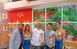 ‘El chef del pueblo’ feliz en Arriba mi gente