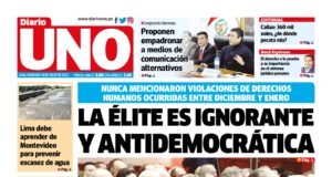 Portada domingo 16 de julio de 2023