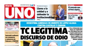 Portada jueves 27 de julio de 2023