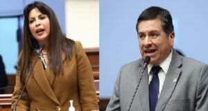 Congresistas turistas: Patricia Chirinos y Luis Aragón viajaron a España invitados por la empresa china Huawei