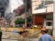 San Juan de Lurigancho: dantesco incendio consume fábrica de textiles Pioner