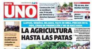 Portada martes 18 de julio de 2023