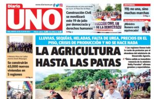 Portada martes 18 de julio de 2023