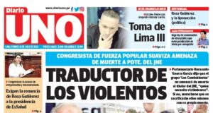 Portada viernes 14 de julio de 2023