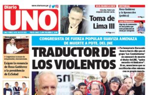 Portada viernes 14 de julio de 2023