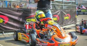 Kartista Joaquín Kishimoto va por su consagración en el Rotax Max de Colombia