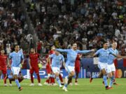 Manchester City se alzó con la Supercopa de Europa