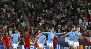 Manchester City se alzó con la Supercopa de Europa