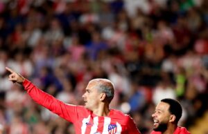 Atlético de Madrid le propinó una goleada al Rayo Vallecano por 7-0