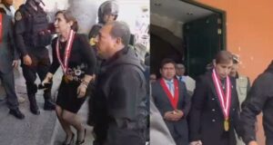Ayacucho: pobladores reciben con insultos a Patricia Benavides “Fuera Fiscal Bamba”(VIDEO)