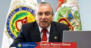 Onofre Pizarro, propone reactivar Mutual del Contador para otorgar créditos a bajos intereses