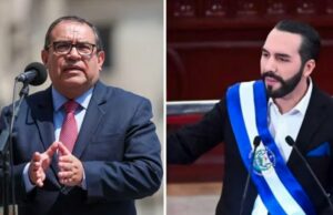 Alberto Otárola: Premier dice que Perú podría aplicar  métodos de Bukele en El Salvador contra delincuencia