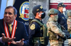Presidente Poder Judicial:Fuerzas Armadas pueden apoyar a PNP en lucha contra criminalidad