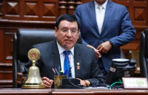 El presidente del Congreso,Alejandro Soto: «Si el Poder Judicial dice que no tengo antecedentes, hay que respetarlo»