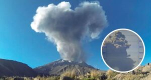 Alerta en el volcán Ubinas: reportan la explosión más fuerte hasta el momento con emisión de cenizas