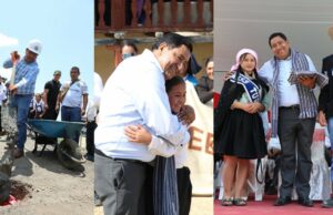 Gilmer Horna Corrales: Impulsa Turismo, e inaugura parque San Salvador, Mercado Ferial Yerbabuena y Vía en Utcubamba